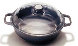 TEGLIA ANTIADERENTE OPTIMA CON COPERCHIO 16CM
