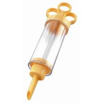 SIRINGA DOLCI PLASTICA 21X4,5CM +8 BOCCHETTE