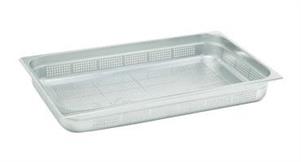 BACINELLA INOX FORATA GASTRONORM GN 1/1 H.4