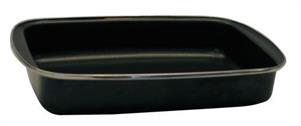 TORTIERA RETTANGOLARE BLACK ANTIADERENTE IND. 30