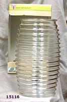 VASO FIORI VETRO URANIA H.31CM
