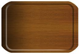 VASSOIO GASTRONORM 53X37 NOCE CAMBRO