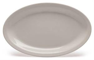 VASSOIO OVALE ROMA BIANCO PORCELLANA 32CM