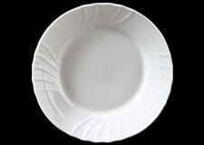 PIATTO PIANO VECCHIO GINORI PORCELLANA BIANCA 26