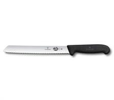 COLTELLO PANE MANICO NERO 21CM