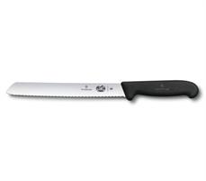 COLTELLO PANE MANICO NERO 21CM