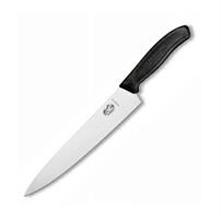 COLTELLO CUCINA MANICO NERO BLISTERATO 22CM