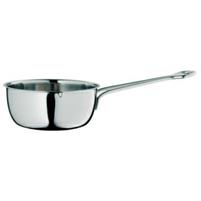 CASSERUOLA 1MANICO CONICA MINI INOX INDUZIONE 13