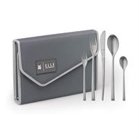 SERVIZIO POSATE INOX 30PZ ELLE