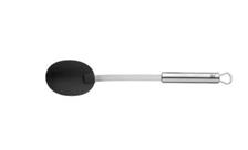 CUCCHIAIONE NYLON+INOX NERO
