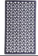 ZERBINO GOMMA STELLATO 40X70