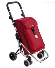 CARRELLO SPESA GO UP NERO-ROSSO-NAVY-JEANS