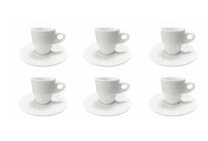 SET 6 TAZZA CAFFE' C/P LAURA