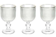 SET 3 CALICE ECLIPSE ACQUA 26CL