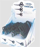 ESPOSITORE FORBICI TITANIO 18PZ 5PL 6,5PL 8PL
