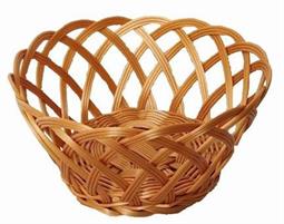 CESTINO PANE PVC TONDO D.19XH.9,5CM