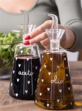 OLIERA PER ACETO SD CONICA 500ML CUORI