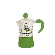 CAFFETTIERA COCORICO' 2TZ VERDE