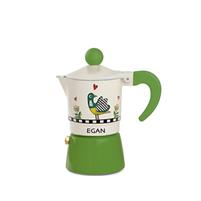 CAFFETTIERA COCORICO' 2TZ VERDE