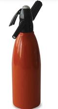 SIFONE SODA SELTZ INOX ARANCIONE 1LT