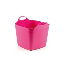 CESTA PLASTICA CHIUSA CUBO QUADRA 40LT