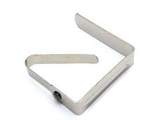 SET 4 FERMATOVAGLIE INOX GRANDI 6CM