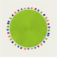 TOVAGLIETTA SOTTOPIATTO VERDE 38CM