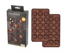 SET 2 STAMPI BARRA PRALINE A ROSA SILICONE