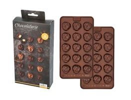 SET 2 STAMPI BARRA PRALINE A ROSA SILICONE