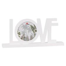 PORTAFOTO LOVE MDF BIANCO