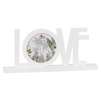PORTAFOTO LOVE MDF BIANCO