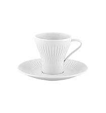 TAZZA CAFFE' C/P UTOPIA PORCELLANA BIANCA