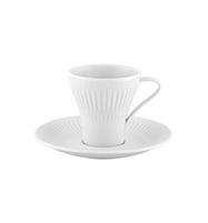 TAZZA CAFFE' C/P UTOPIA PORCELLANA BIANCA