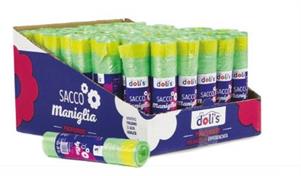 ROTOLO 10 SACCHI NETTEZZA 70X80 CON MANIGLIA