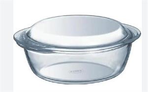 CASSERUOLA TONDA C/C VETRO PYREX 18CM 1,3LT