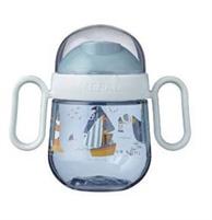 BICCHIERE BIBERON ANTIGOCCIA BABY 20CL BARCHE