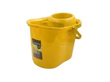 SECCHIO MOCIO CON STRIZZ GIALLO 15LT PERFETTO