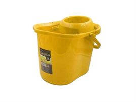 SECCHIO MOCIO CON STRIZZ GIALLO 15LT PERFETTO
