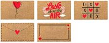 ZERBINO COCCO DECORATO ITALO 40X70 LOVE