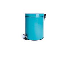 PATTUMIERA METALLO 5LT AZZURRA