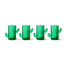SET 4 BICCHIERE CACTUS LIQUORE