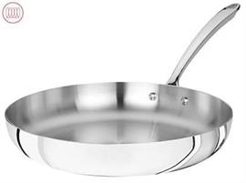 PADELLA BASSA ALU-INOX INDUZIONE 20CM H4