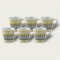 SET 6 TAZZA CAFFE' SENZA PIATTO APULIA
