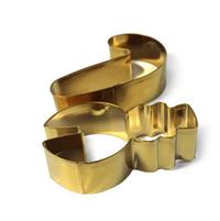SET 2 TAGLIABISCOTTI NATALE INOX DORATO
