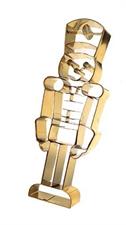 TAGLIABISCOTTI SCHIACCIANOCI NATALE ORO 18,5X6,5