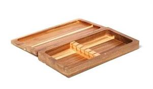 SCATOLA DI LEGNO PER 6 COLTELLI BISTECCA