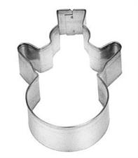 TAGLIABISCOTTI PUPAZZO DI NEVE METALLO 8X5