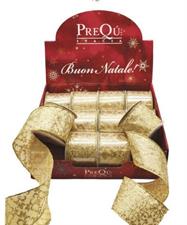 NASTRO RASO ORO DECORO