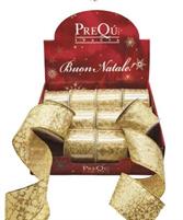 NASTRO RASO ORO DECORO