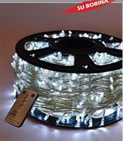 720 LED BIANCO GHIACCIO CON TELECOMANDO
